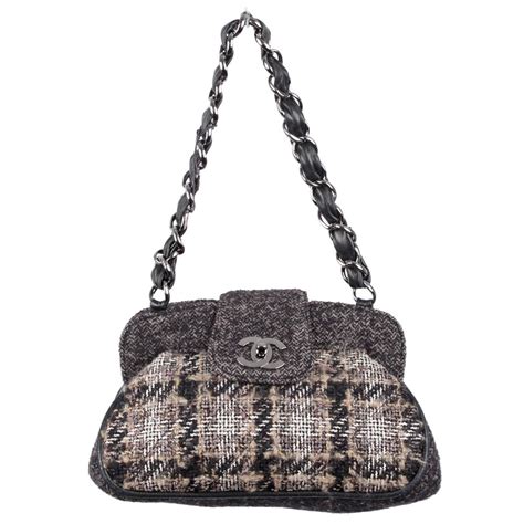 tweed handbag chanel|chanel tweed handbags for sale.